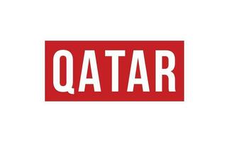 Qatar caoutchouc timbre joint vecteur