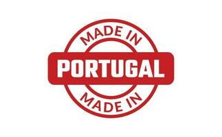 fabriqué dans le Portugal caoutchouc timbre vecteur
