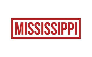 Mississippi caoutchouc timbre joint vecteur