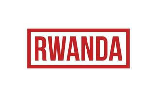 Rwanda caoutchouc timbre joint vecteur