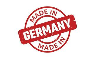 fabriqué dans Allemagne caoutchouc timbre vecteur