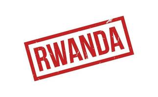 Rwanda caoutchouc timbre joint vecteur