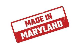 fabriqué dans Maryland caoutchouc timbre vecteur