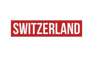 Suisse caoutchouc timbre joint vecteur