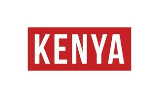 Kenya caoutchouc timbre joint vecteur