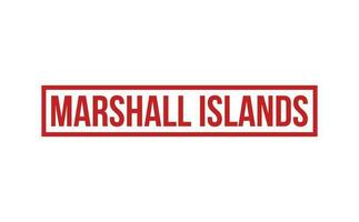 Marshall îles caoutchouc timbre joint vecteur