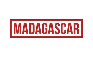 Madagascar caoutchouc timbre joint vecteur