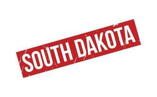 Sud Dakota caoutchouc timbre joint vecteur