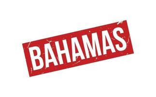 Bahamas caoutchouc timbre joint vecteur