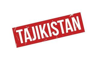 le tadjikistan caoutchouc timbre joint vecteur