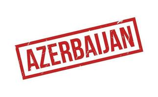 Azerbaïdjan caoutchouc timbre joint vecteur