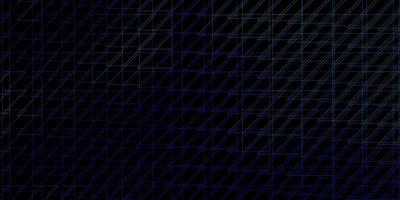 texture vectorielle bleu foncé avec illustration de dégradé de lignes avec des lignes droites dans un motif de style abstrait pour les pages de destination des sites Web vecteur