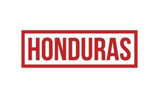 Honduras caoutchouc timbre joint vecteur