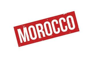 Maroc caoutchouc timbre joint vecteur