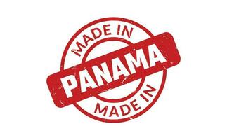 fabriqué dans Panama caoutchouc timbre vecteur