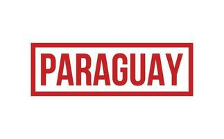 paraguay caoutchouc timbre joint vecteur