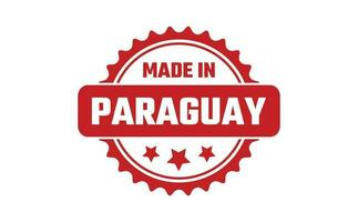 fabriqué dans paraguay caoutchouc timbre vecteur
