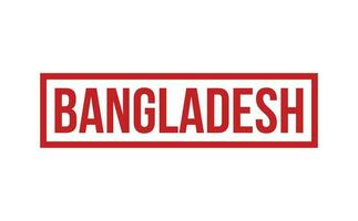 bangladesh caoutchouc timbre joint vecteur