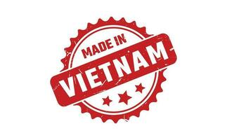 fabriqué dans vietnam caoutchouc timbre vecteur