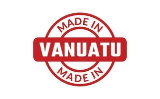 fabriqué dans Vanuatu caoutchouc timbre vecteur