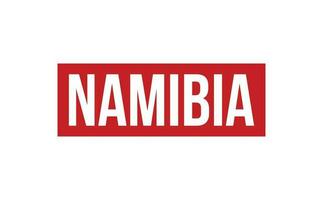 Namibie caoutchouc timbre joint vecteur
