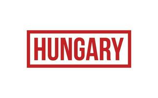 Hongrie caoutchouc timbre joint vecteur