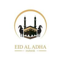 illustration vecteur graphique de eid Al adha logo conception