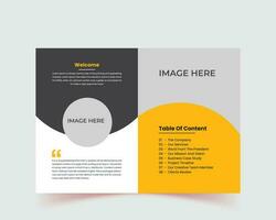 entreprise entreprise profil brochure, annuel, livre couverture, brochure affaires proposition disposition concept conception, rapport, couverture avec Créatif formes, entreprise entreprise profil vecteur