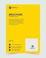 entreprise profil brochure modèle conception, entreprise entreprise, page, minimal affaires brochure modèle conception ensemble, prospectus ensemble, rapport, couverture, affiche vecteur