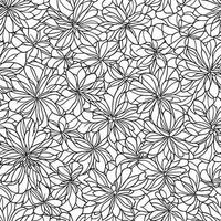 floral sans couture modèle. diagonale fleur lignes modèle Contexte. plat abstrait fleur lignes modèle. tout droit rayures texture Contexte. ligne modèle vecteur illustration Contexte.