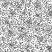 floral sans couture modèle. diagonale fleur lignes modèle Contexte. plat abstrait fleur lignes modèle. tout droit rayures texture Contexte. ligne modèle vecteur illustration Contexte.