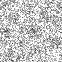 floral sans couture modèle. diagonale fleur lignes modèle Contexte. plat abstrait fleur lignes modèle. tout droit rayures texture Contexte. ligne modèle vecteur illustration Contexte.