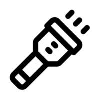 lampe de poche icône pour votre site Internet, mobile, présentation, et logo conception. vecteur