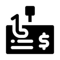 icône de phishing pour votre site Web, mobile, présentation et conception de logo. vecteur