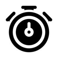 icône chronomètre pour votre site Web, mobile, présentation et conception de logo. vecteur