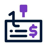 icône de phishing pour votre site Web, mobile, présentation et conception de logo. vecteur