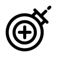 bombe icône pour votre site Internet, mobile, présentation, et logo conception. vecteur