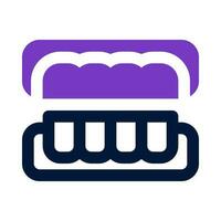 les dents icône pour votre site Internet, mobile, présentation, et logo conception. vecteur
