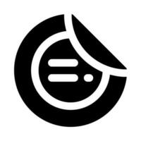 icône de badge pour votre site Web, mobile, présentation et conception de logo. vecteur
