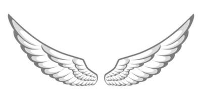 ange ailes icône gratuit vecteur