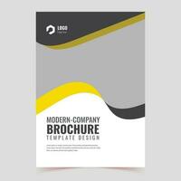 nettoyer brochure modèle avec minimaliste concept et moderne style utilisation pour affaires proposition et annuel rapport, couverture, bannière, livre couverture, médical, vecteur