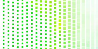 modèle vectoriel vert clair dans une illustration colorée de rectangles avec des rectangles et des carrés dégradés pour la promotion de votre entreprise