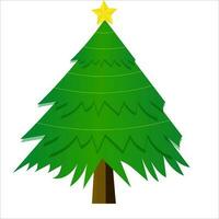 clipart arbre de noël vecteur