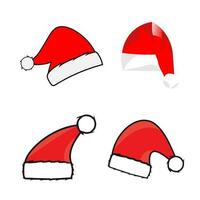 Noël chapeau clipart vecteur