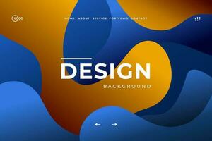 abstrait Contexte vague moderne a été établi avec une moderne et minimaliste esthétique dans esprit. c'est parfait pour une atterrissage page ou la toile application, et aurait aussi faire une génial mobile app Contexte vecteur