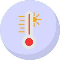 conception d'icône de vecteur de thermomètre