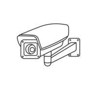 main tiré des gamins dessin vecteur illustration vidéosurveillance caméra vecteur plat dessin animé isolé