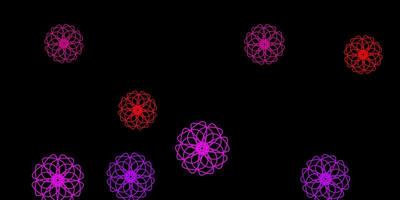 motif vectoriel rose violet foncé avec des formes abstraites