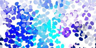texture vecteur bleu rose clair avec des formes memphis