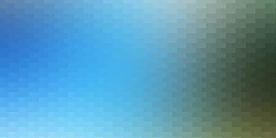 texture vecteur vert bleu clair dans une illustration de dégradé abstrait de style rectangulaire avec modèle de rectangles colorés pour téléphones portables